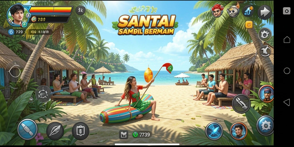 Tampilan menarik dari gameplay 2739 yang mengasyikkan.
