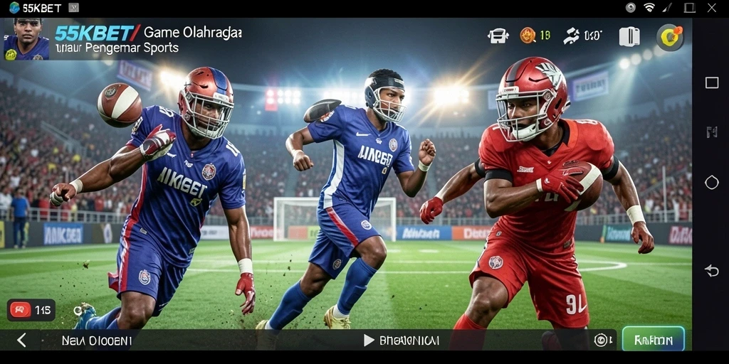 Tampilan gameplay 55KBET yang menarik dan dinamis.