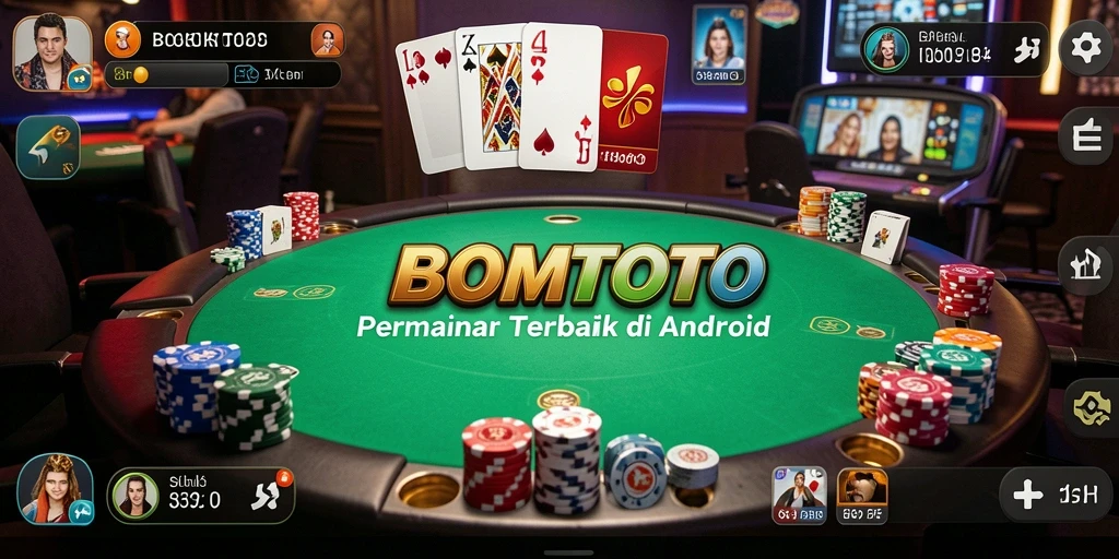 Tampilan gameplay menarik dan realistis dari BOMTOTO.