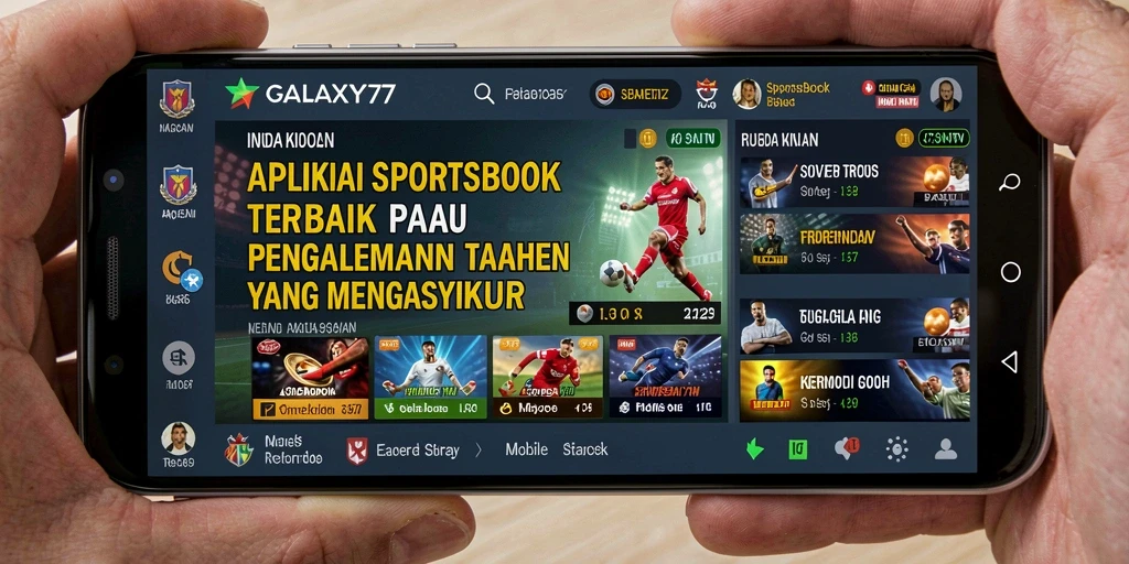 Tampilan menarik gameplay sportsbook di GALAXY77.