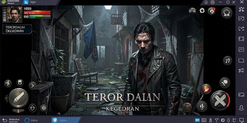 Menampilkan gameplay HR89 yang mencekam dan penuh kengerian.