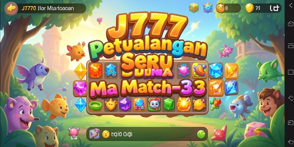 Tampilan gameplay JT777 yang penuh warna dan mengasyikkan.