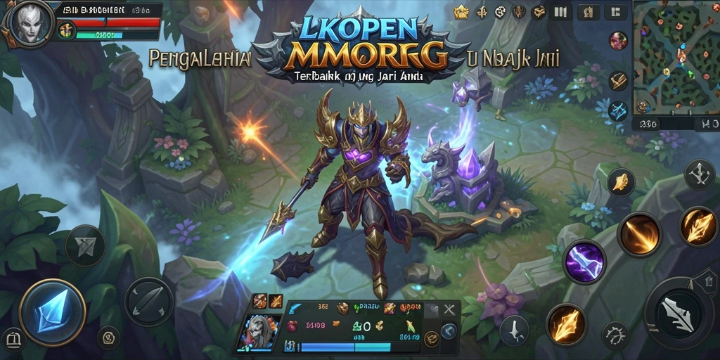 Gameplay menakjubkan dalam dunia MMORPG LKOPEN.