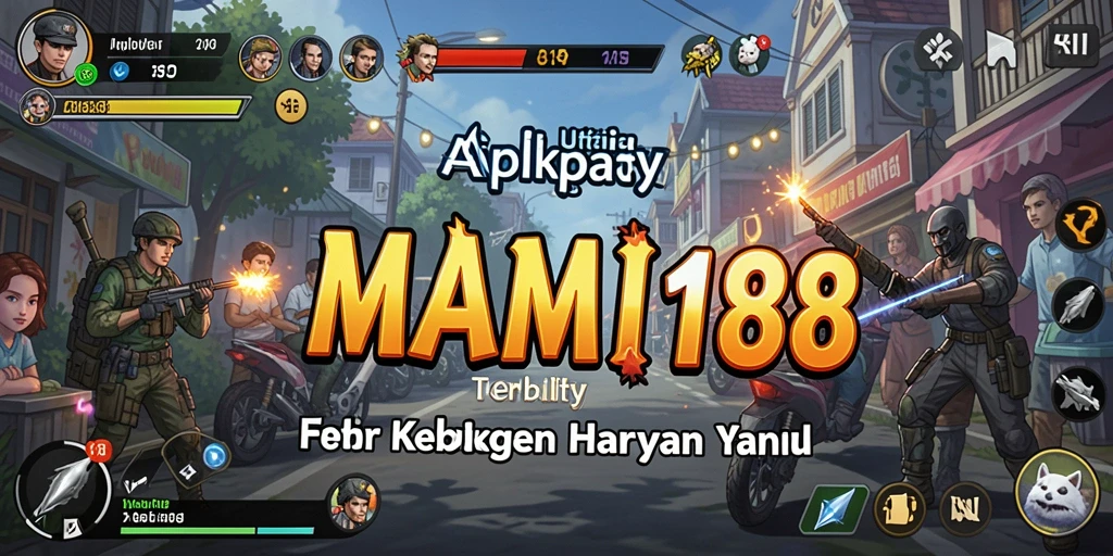 Tampilan aplikasi MAMI188 dengan fitur Utility yang menarik.
