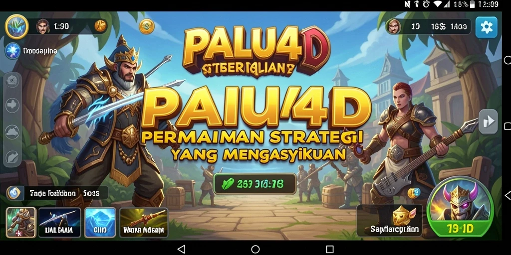 Tampilan gameplay yang menantang di PALU4D.