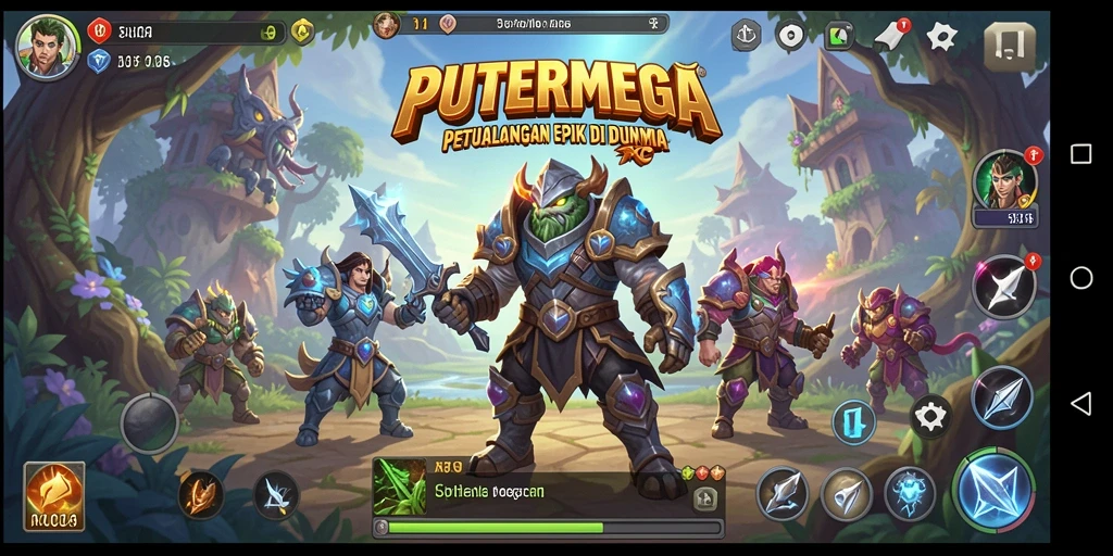 Gameplay seru dan grafis menawan di PUTERMEGA.