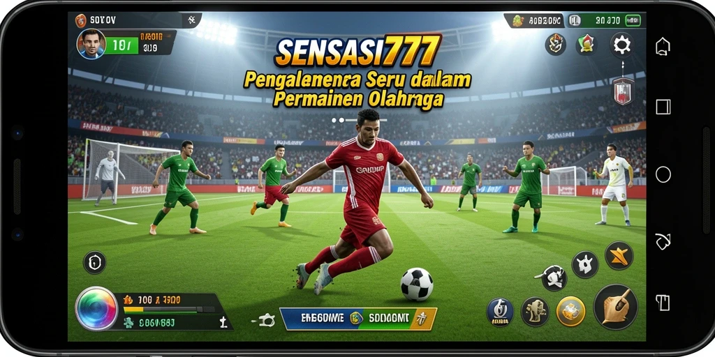 Tampilan Gameplay SENSASI777 yang mendebarkan dan penuh aksi.