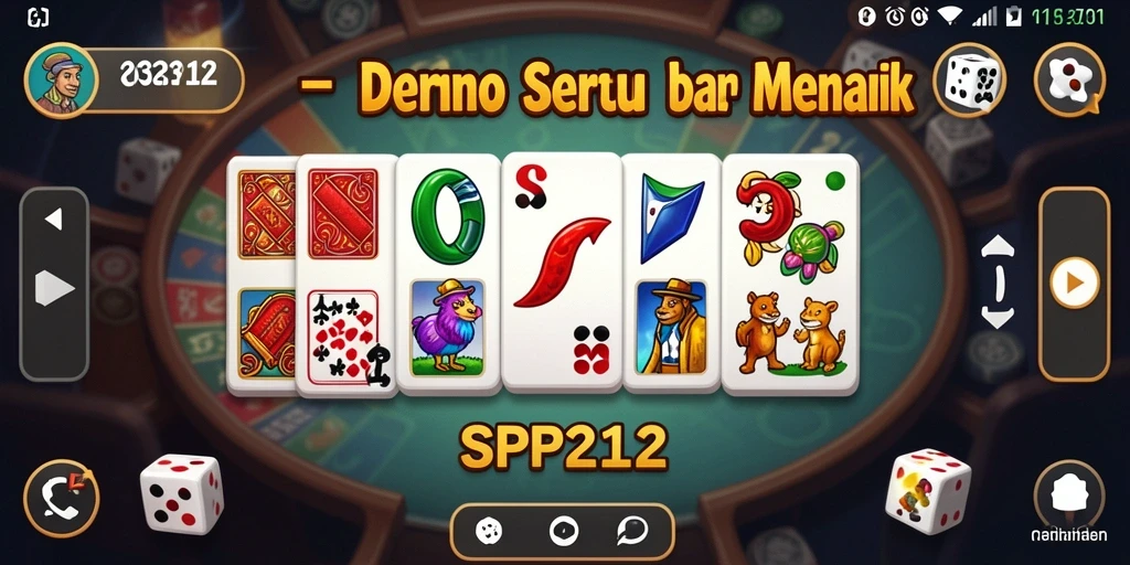 Tampilan gameplay seru di SP212 yang penuh tantangan.