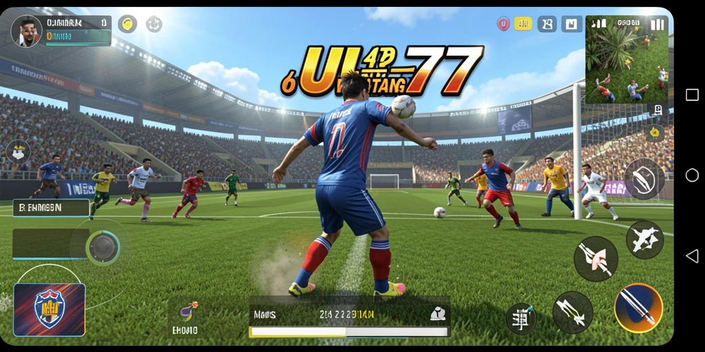 Tampilan gameplay UT77 yang menegangkan dan dinamis.